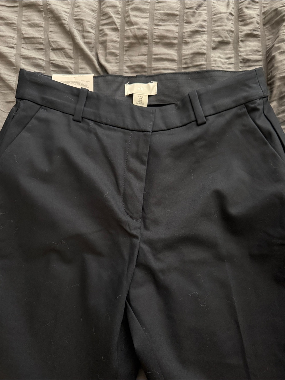 H&M Women’s Navy Blue Tailored Dress Pants